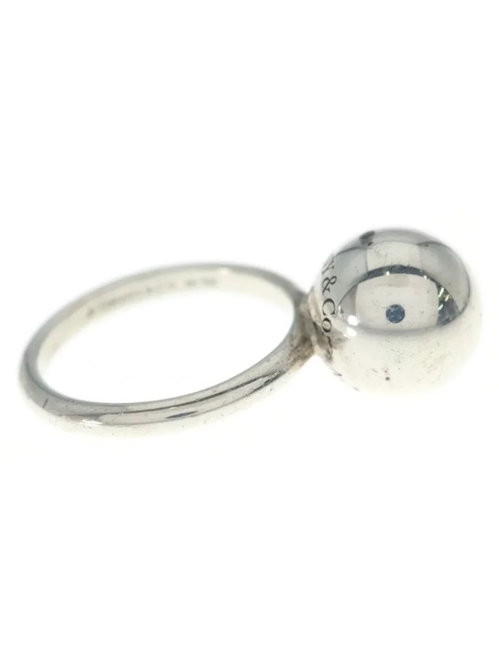Tiffany & Co Ball Ring Silver